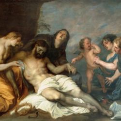 Lamentation over the Dead Christ